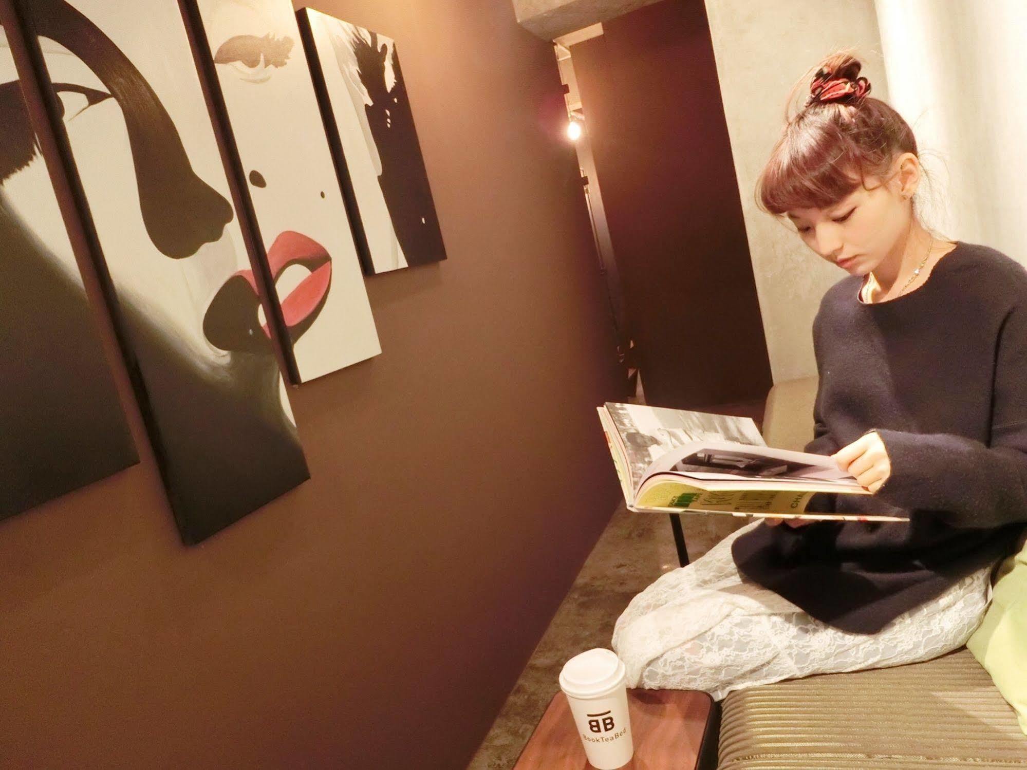 Хостел Book Tea Bed Ginza Токіо Екстер'єр фото